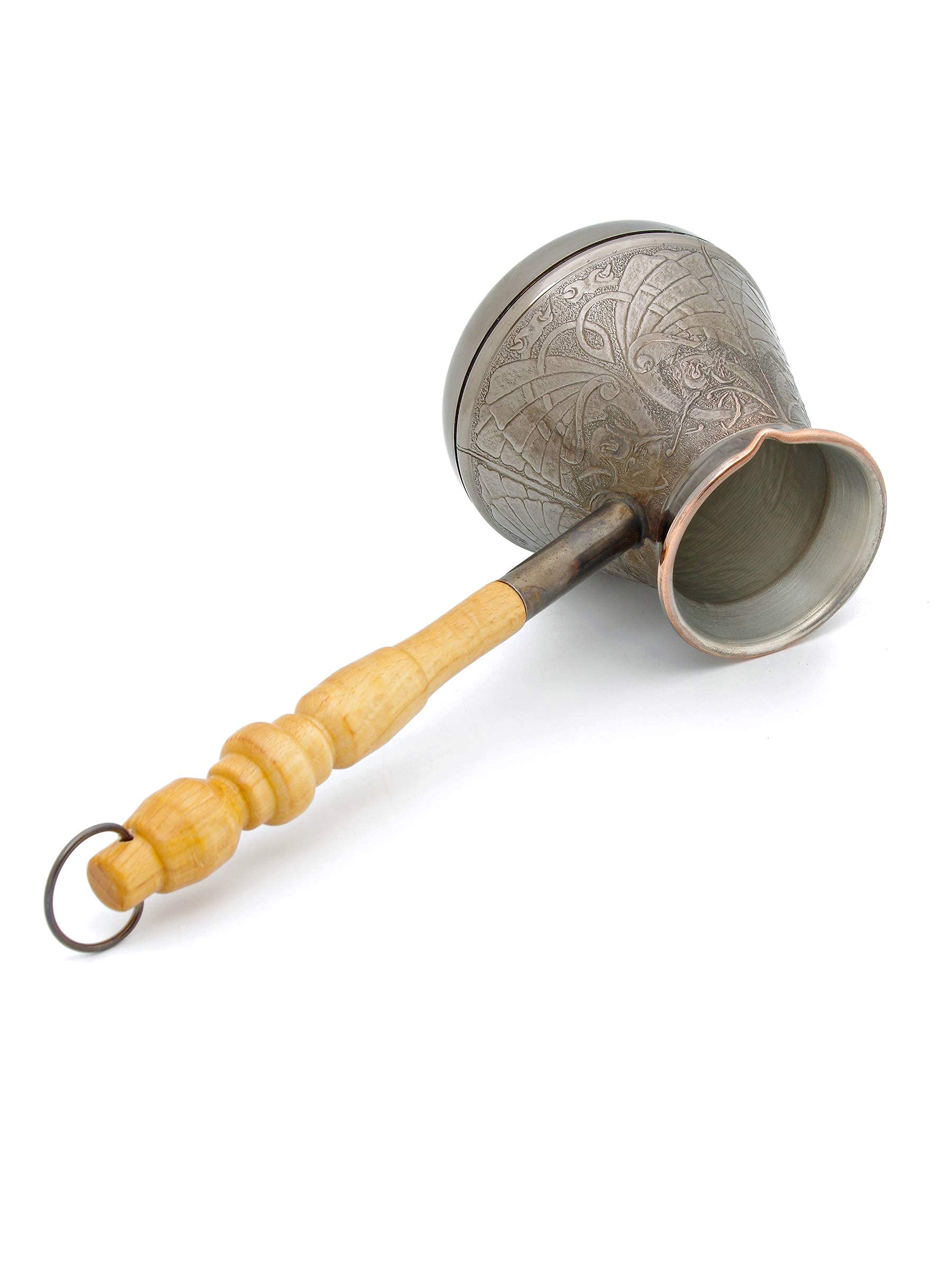 Turkish coffee pot Copper volume 390 ml (Ibrik, Briki, Cezve, Turka, Jezve)