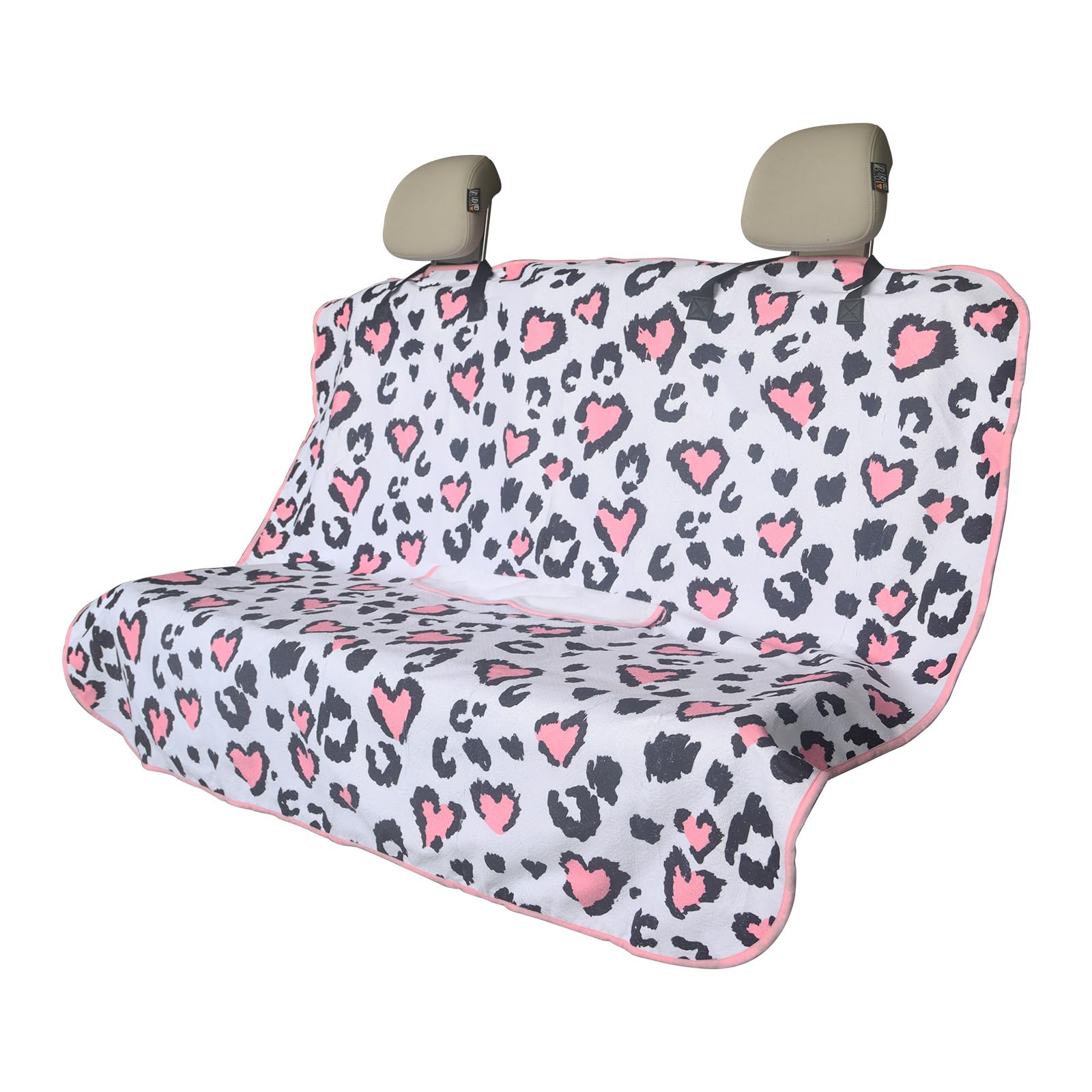 nbnhxnff Car Seat Cover (Love Spot, 1pcs Rear Seat)