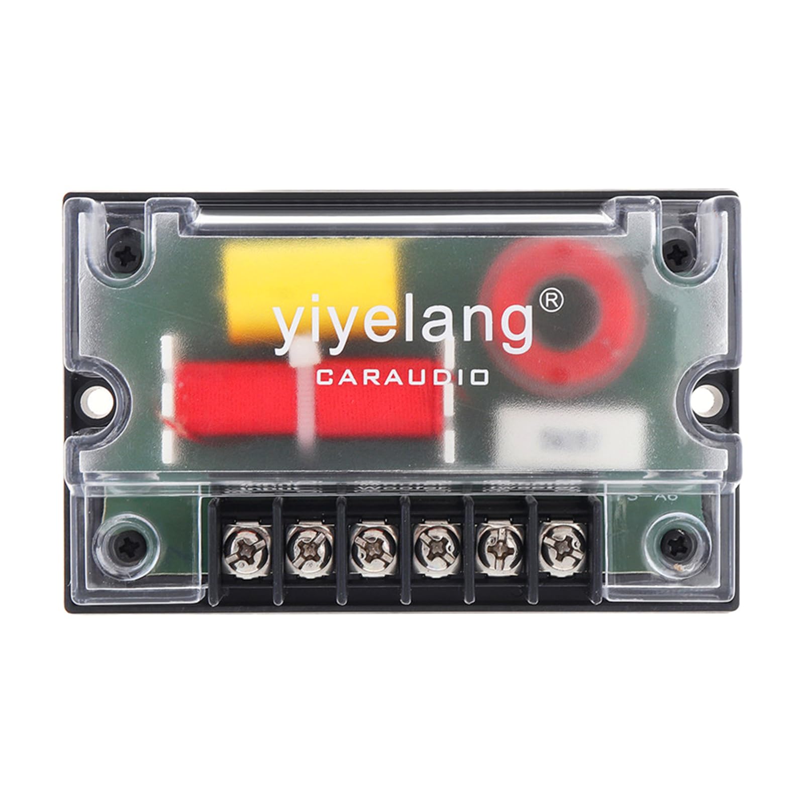 Paquete de 2 divisores de frecuencia pasivos de 4 ohmios, 2 vías, 200 W para coche, accesorios divisores de frecuencia