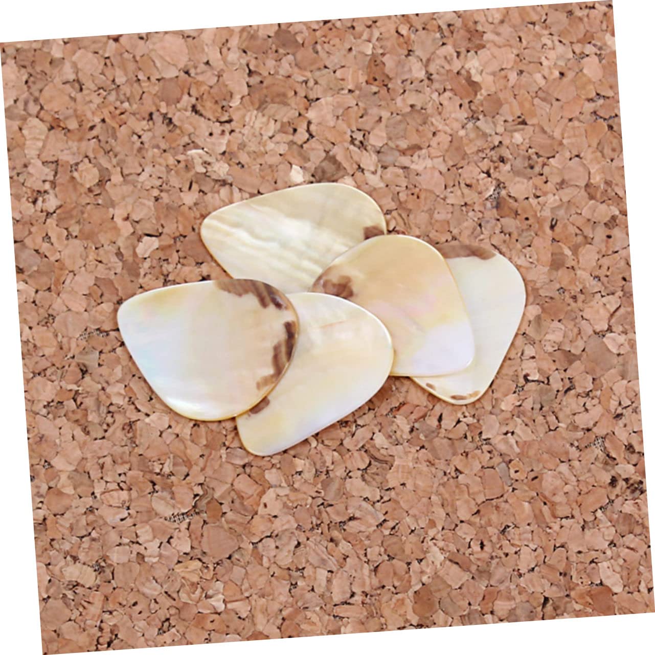 Toyvian 15stücke Gitarren-picks Aus Muschelmateriel Akustik Gitarre Zubehör Ergonomisches Design Für Optimalen Komfort Für Gitarre Bass Und Ukulele Klarer Und Angenehmer