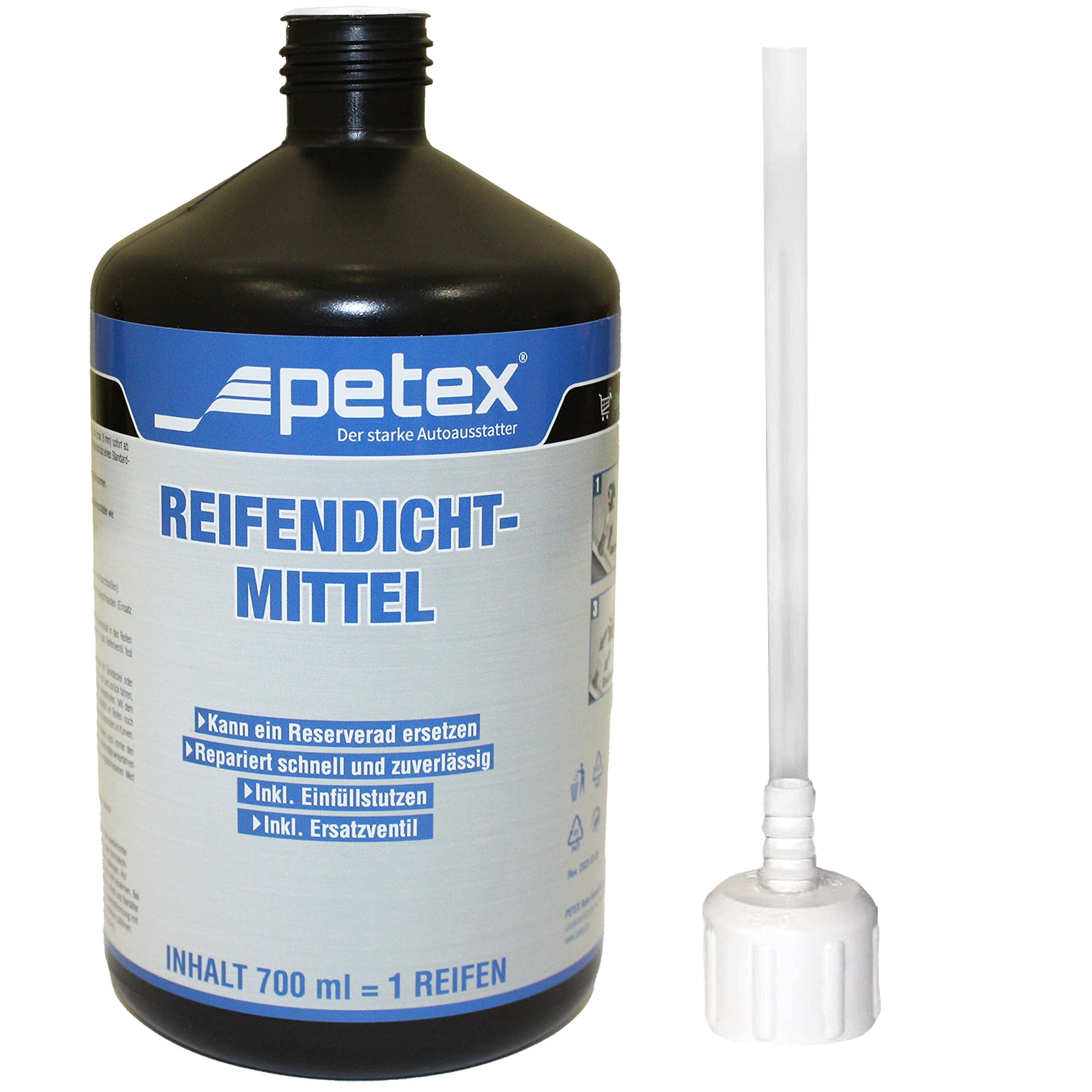 Petex 445130 Bombe anti-crevaison 700ml sans couleur