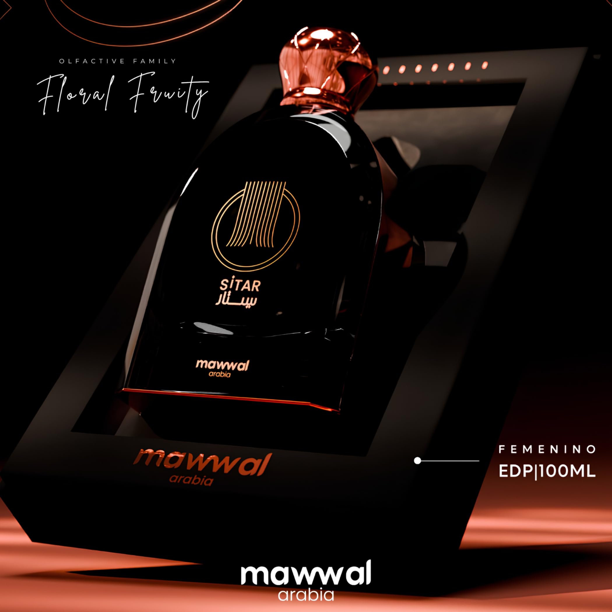 Perfume Mawwal Sitar Femenino 100ml Eau de Parfum