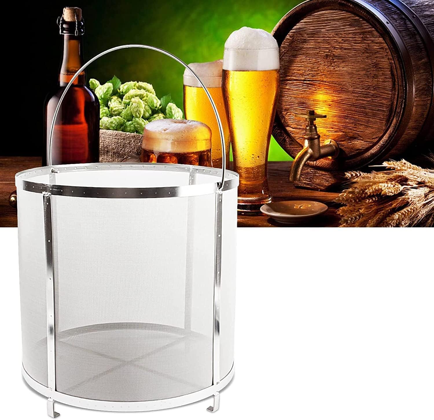 Wine Brewing Filter and Bar Tool Filter Bag are Suitable for Brewing and Filtering of Self-Made Teapot with Jelly and Jam,35cm