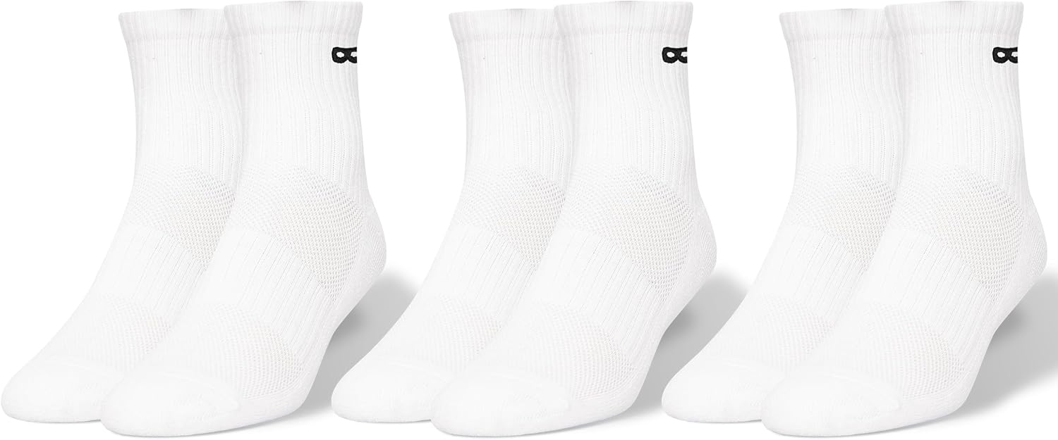 Pair of Thieves Men BOWO Cushion Ankle | Socks for Men | Breathable, Lightweight, Soft Cotton | Moisture Wicking