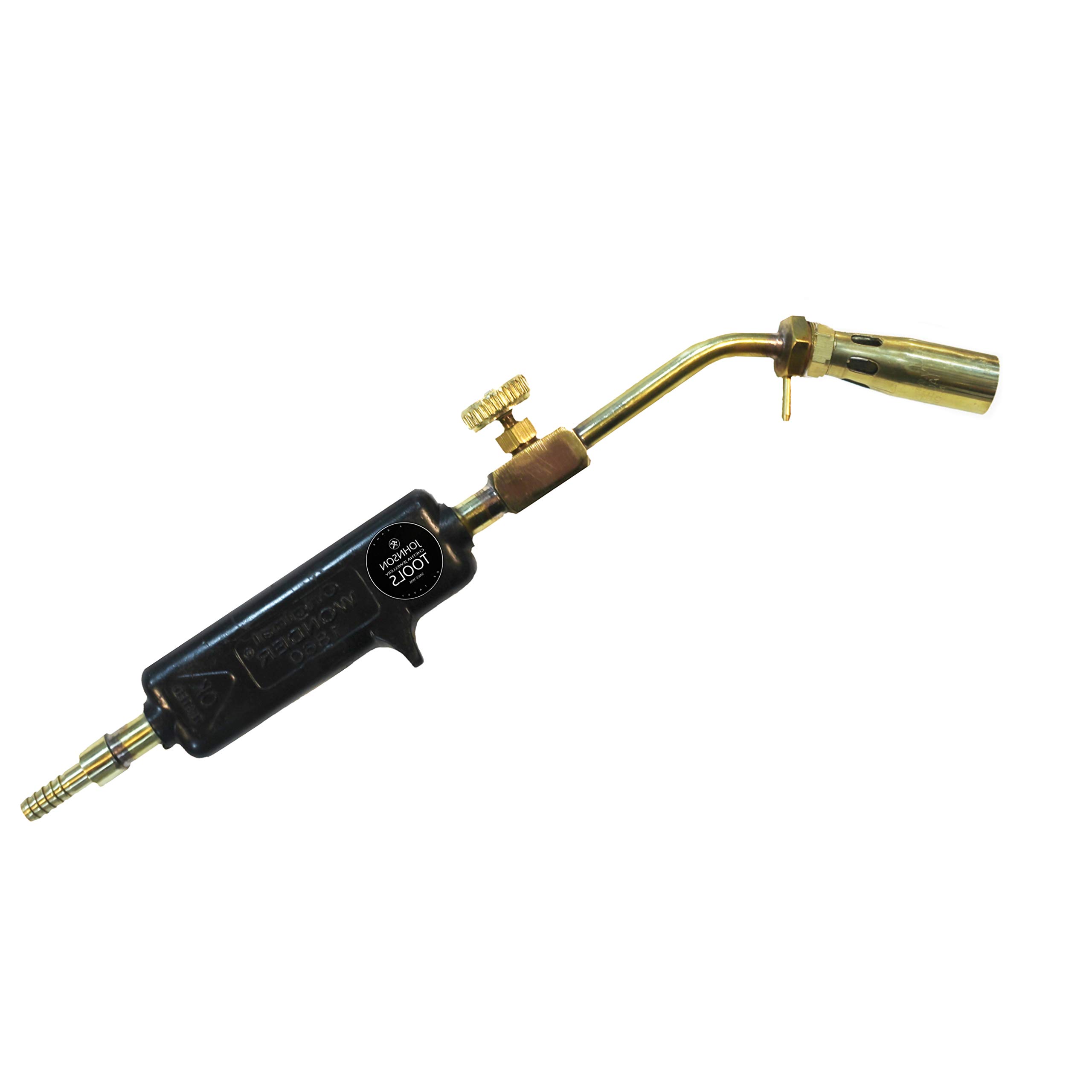 Johnson Tools HIT LPG flamethrower Torch with Flat Handle(Size 30cms) (Torch With 4 no. Burner)