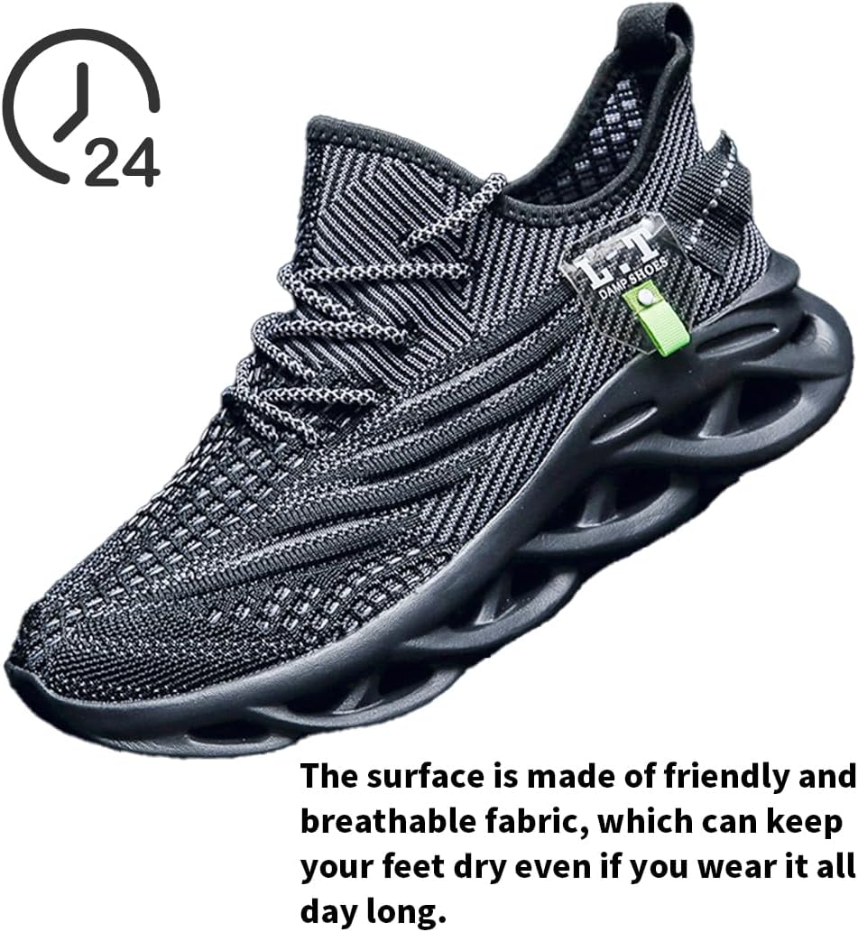 ZDFQLGV Mens Trainers Walking Sneakers Fitness Running Shoes Tennis Athletic Gym Shoes Outdoor Leisure Lightweight Breathable Soft Comfortable 3 717D2ZDmwFL. AC SL1200