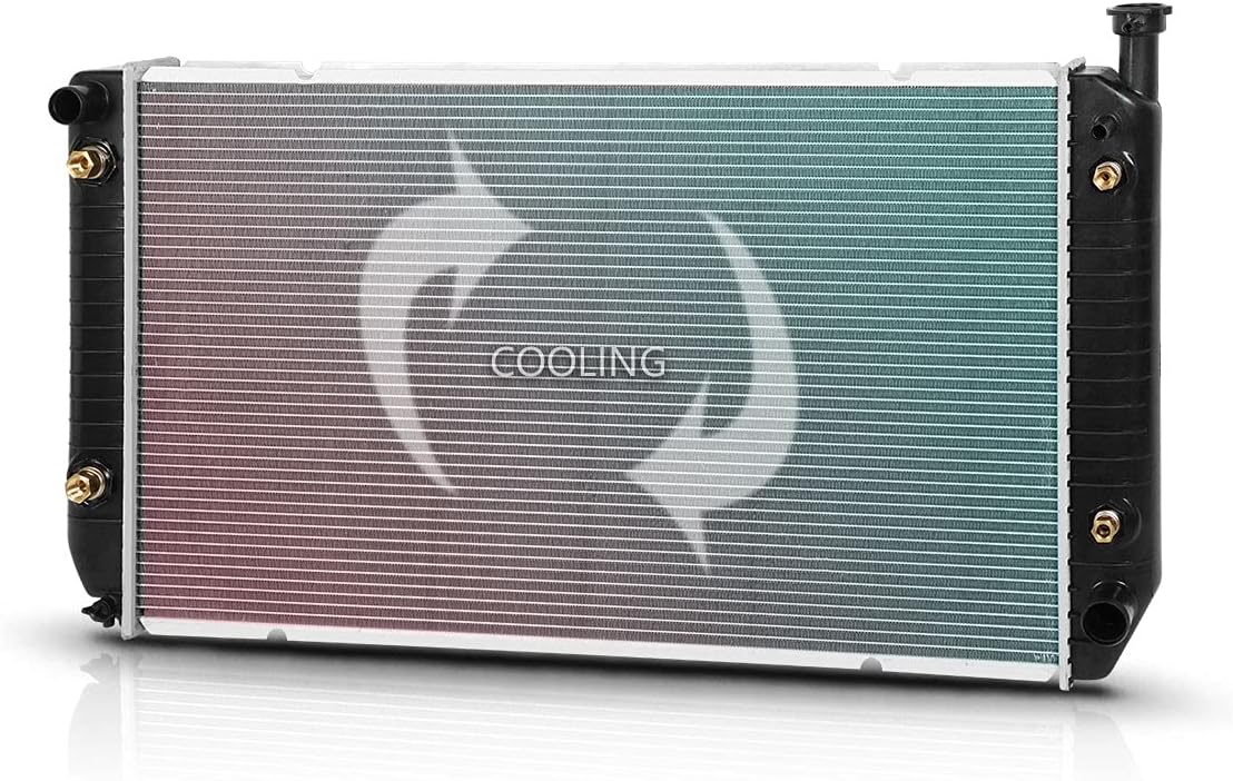 DPI-1521 2-Row Aluminum Core Radiator Compatible with 1994-2000 Chevy/GMC C/K Pickup Suburban 7.4L