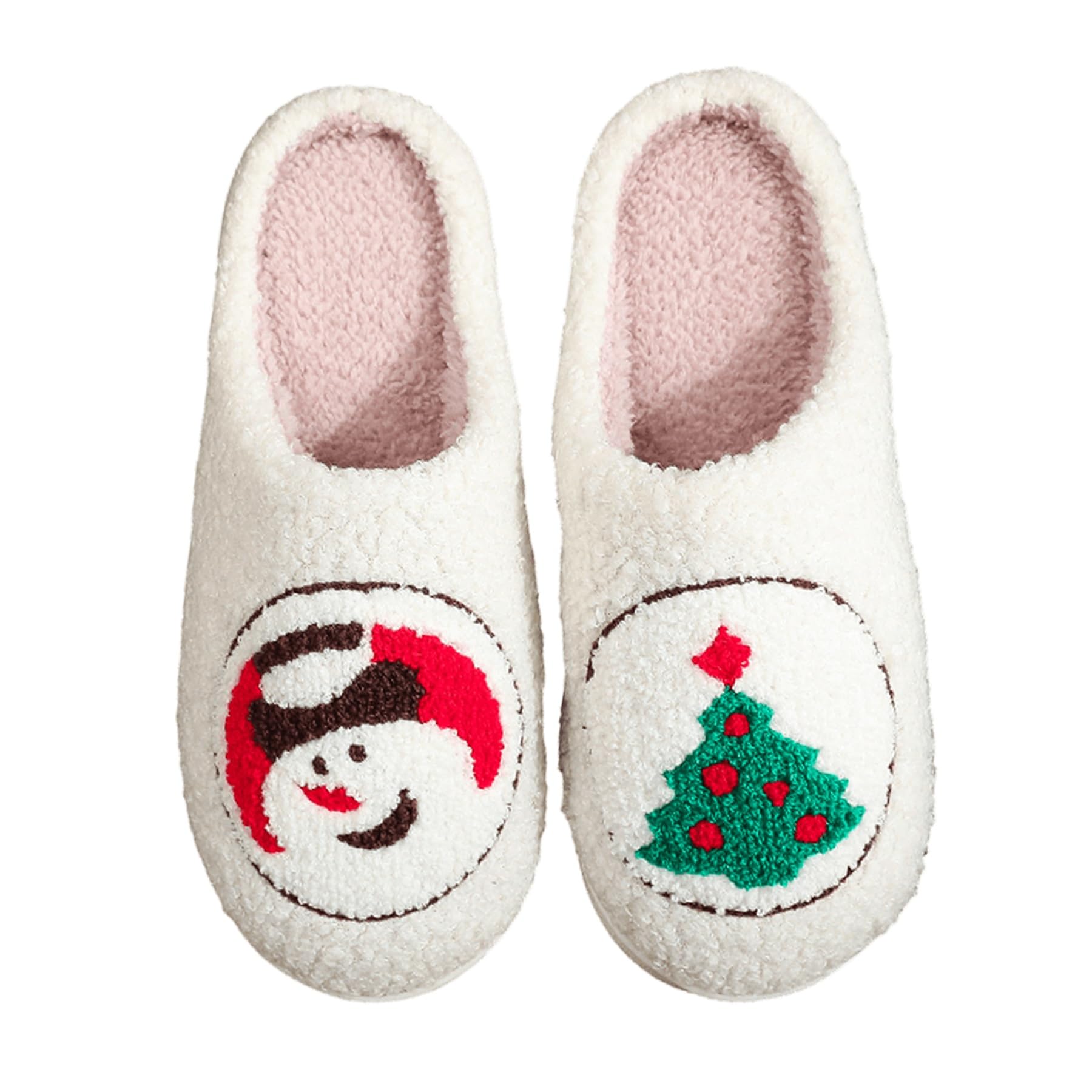 LNERIP Slippers Winter Womens Mens Fluffy Plush Slippers Animals Cute Cartoon House Slippers Cuddly Warm Shoes Indoor Outdoor Girls Women