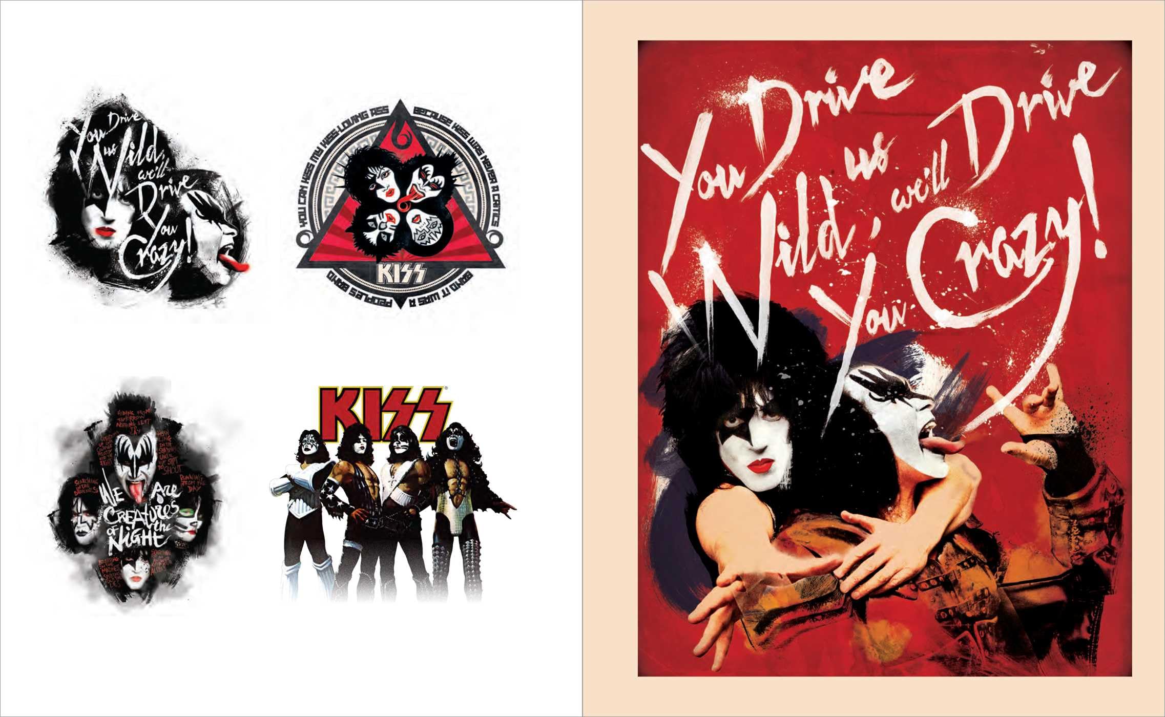 Kiss Deluxe Sticker Book