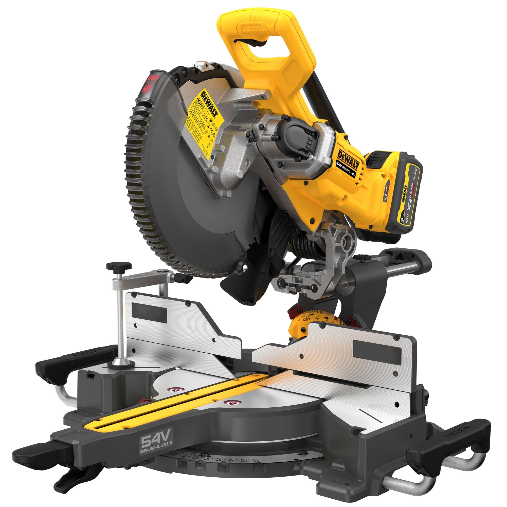 DeWALT Scie à onglet sans fil DCS781X2 305 mm 54 V