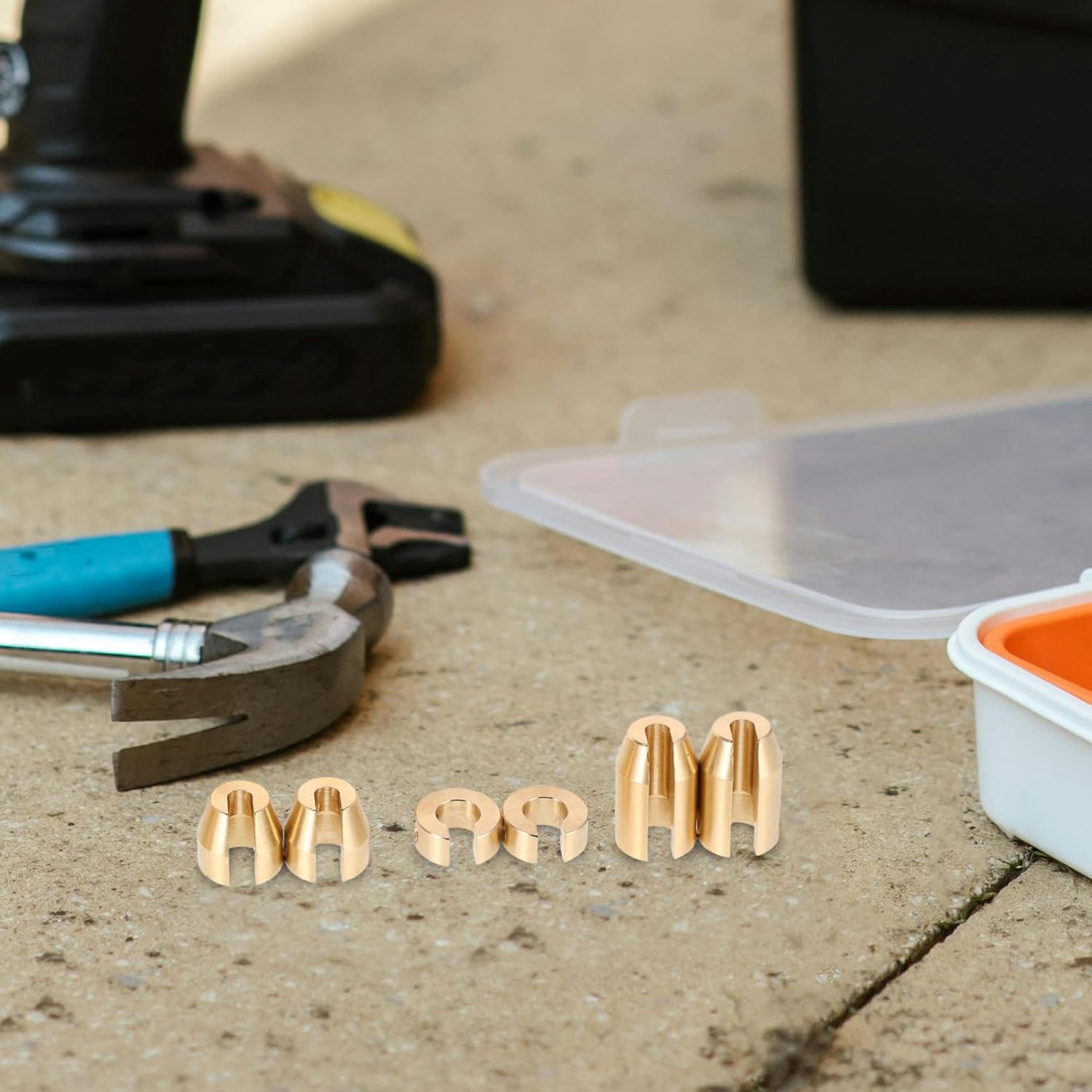 Amosfun 1set Copper Motorcycle Wheel Balance Weights Refill Kit Reusable Copper for Enhanced Stability and Quick Installation Fit for Motorcycles