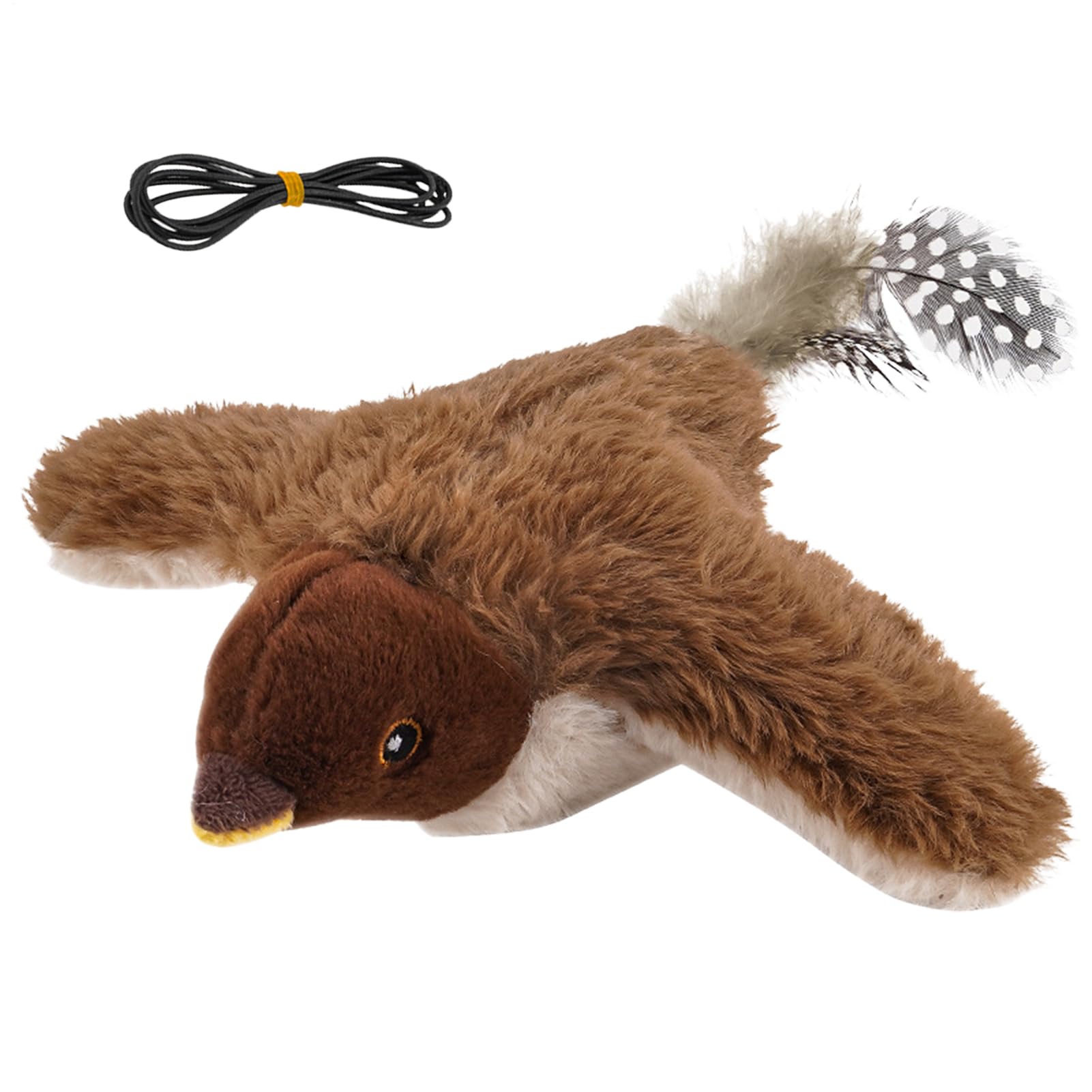 Jouet interactif pour chat oiseau pour amuser et faire courir votre chaton en appartement