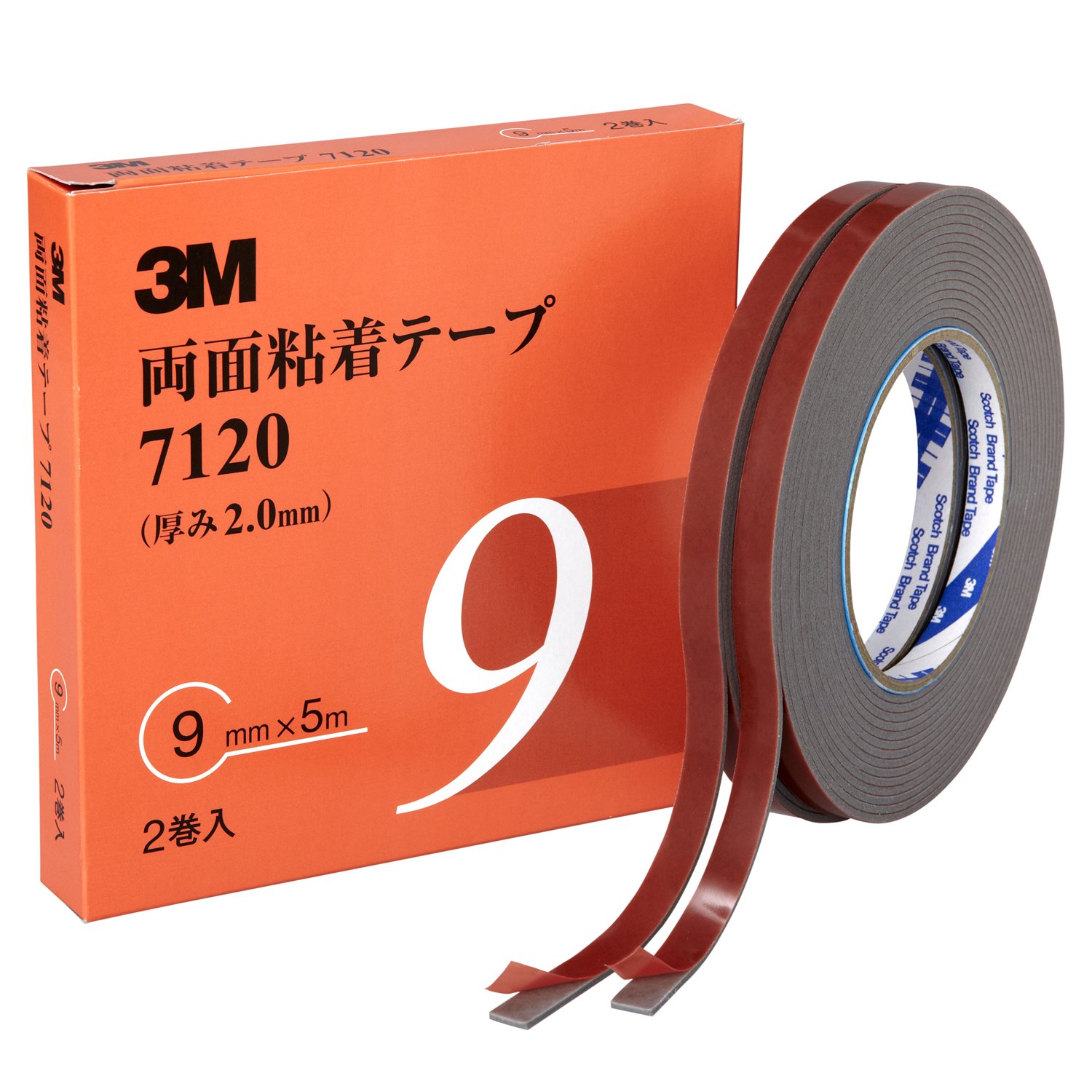 未開封 両面テープ 約30cm　3M
厚み1mm　50m巻 Amazon.co.jp: 3M 両面粘着テープ 7120 9mm幅x5m 7120 9 AAD : 産業