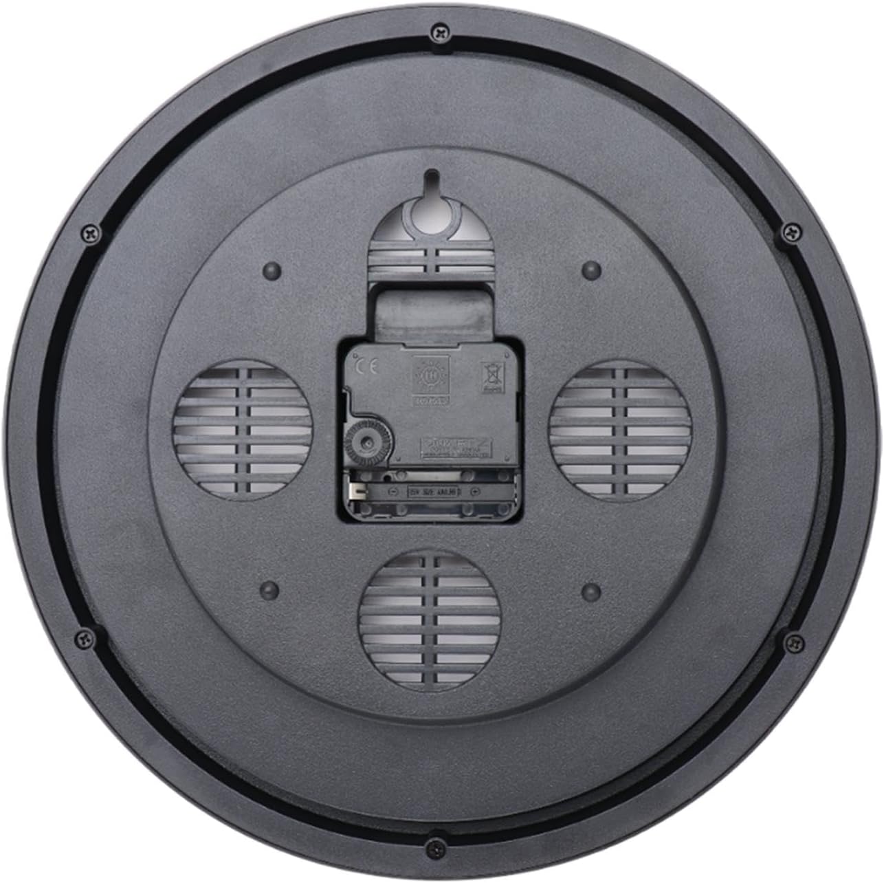 MagiDeal Billiard Pool Ball Wall Clock, 11.6" Round Cue Hand Decorative Pool Table Room Wall Clock, Wall Decor for Club, Pool Hall,Bar, Black