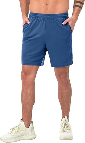 Miniatura 74 de Champion - Pantalones cortos deportivos para hombre, repelen la humedad, atléticos, para el gimnasio (talla estándar o para hombres altos y grandes)