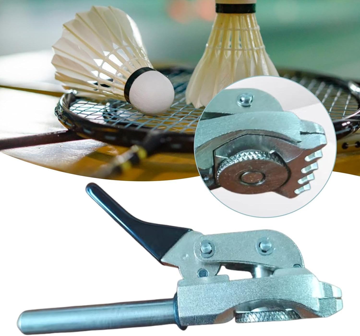 Flying Clamp for Badminton Stringing Machine, Tennis Racket Stringing Tool, Racquet String Machine Clamp,