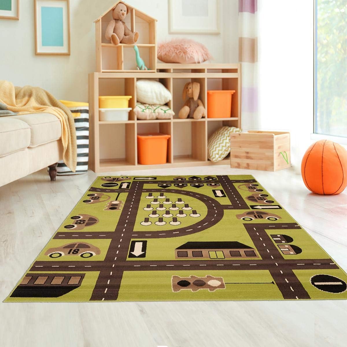 Beige Un Amour De Tapis Tapis Enfant 4941 Tapis Chambre Circuit Enfant Marron Vert Noir Ecure 60 X 110 Cm Tapis Decoration De Chambre D Enfant Mkyra Org