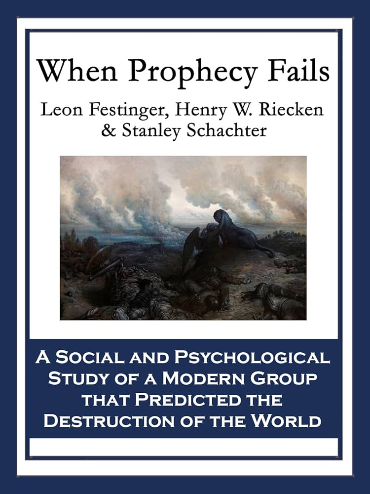 洋書 When Prophecy Fails by Leon Festinger Amazon | When Prophecy Fails | Festinger, Leon | Prophecy