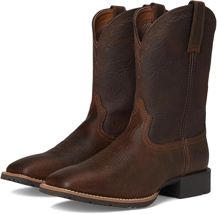 Мужские ботинки Ariat Hybrid Grit Western, цвет: Коричневый