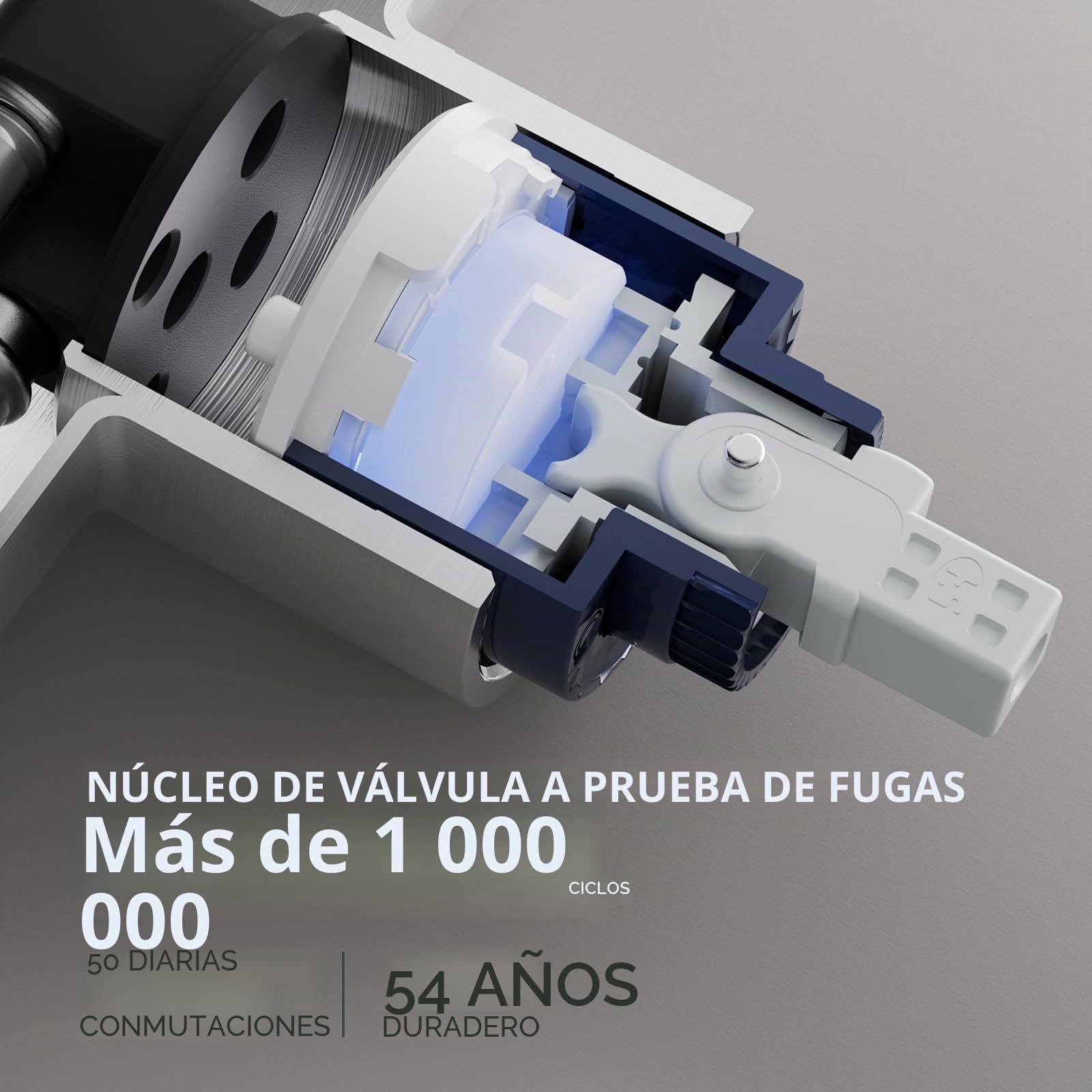CECIPA Grifo Cocina Extraíble con Ducha, Mezclador Fregadero Giratorio 360°, Acero Inoxidable Cepillado, Compatible con Fregaderos Simples o Dobles