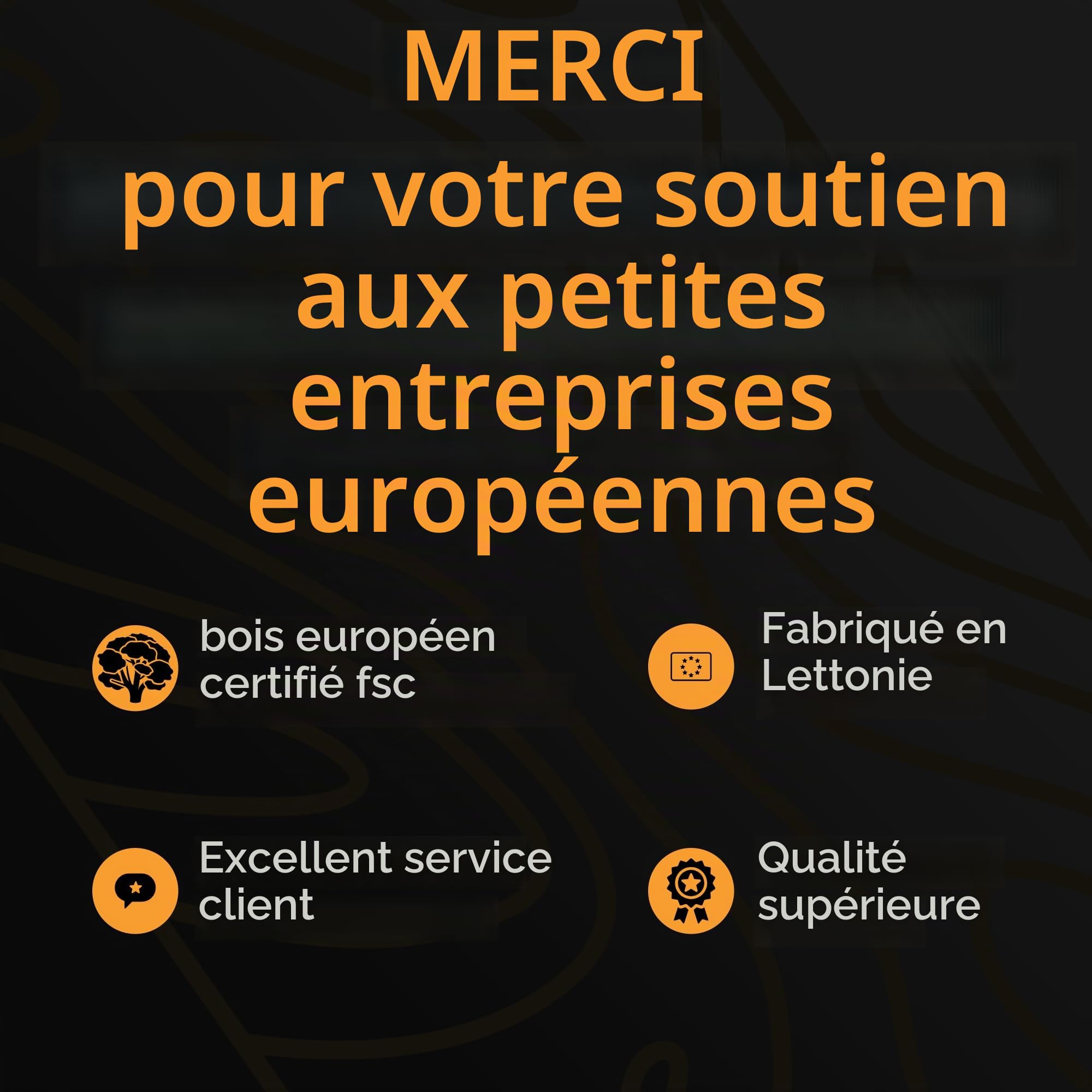 Carre Potager Exterieur Bois, Bac Jardiniere Surélevé Fabriqué en Europe (Géotextile Inclus, Bois Imprégné) [Grand]