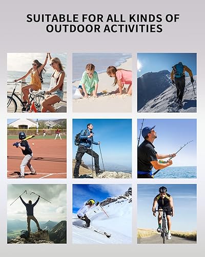 Miniatura 3 de JIEGO VISION Gafas de sol deportivas de béisbol para hombres, gafas de ciclismo adecuadas para escalada, correr, conducir, protección UV 400