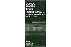 USA, Inc. N Passenger Car Light Kit, White LED (6), KAT11212