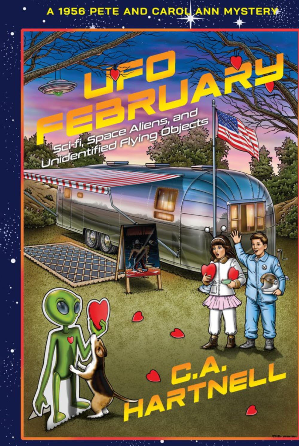 UFO February "Sci-Fi, Space Aliens, and Unidentified Flying Objects"