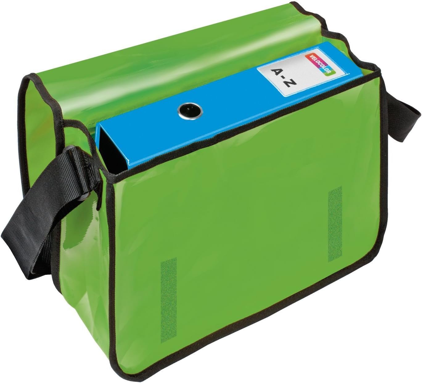 Veloflex Velocolor Truck Tarpaulin Shoulder Bag with Mobile Phone Pocket, 2 Pen Pockets and Slip Pocket