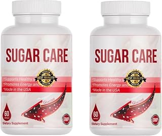 Generic Sugar Care Thảo Dược, Với Bằng Tinh Chất Nhân Sâm Đỏ (100% Sản Phẩm Chính Hãng USA) Authentic (2 Bottles)
