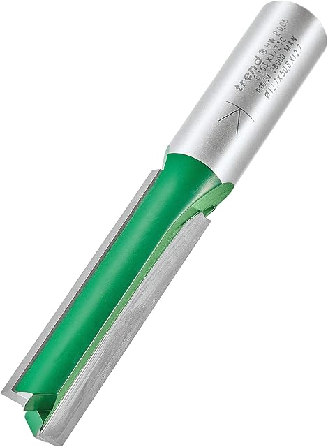 Trend C153X1/2TC Craft Pro 1/2" Shank Tungsten Carbide Straight Router Cutter Bit