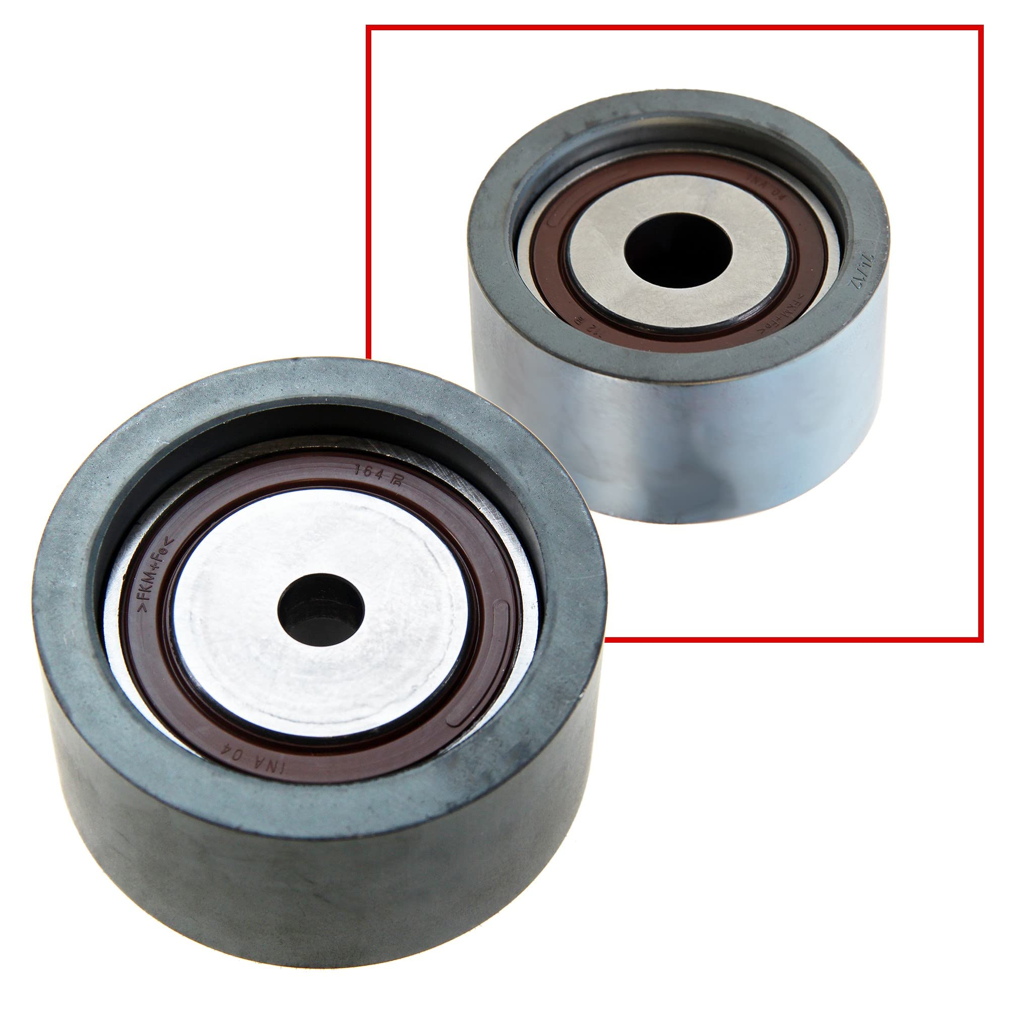 CONTITECH Kit de correa de distribución CT1015K2 Número de dientes: 207 30mm Compatible con AUDI A4 B7 Avant 8ED A4 B6 Avant 8E5 A4 B6 Sedán 8E2 A4 B7 Sedán 8EC, VW Passat B5 GP Variant 3BG, 3B6