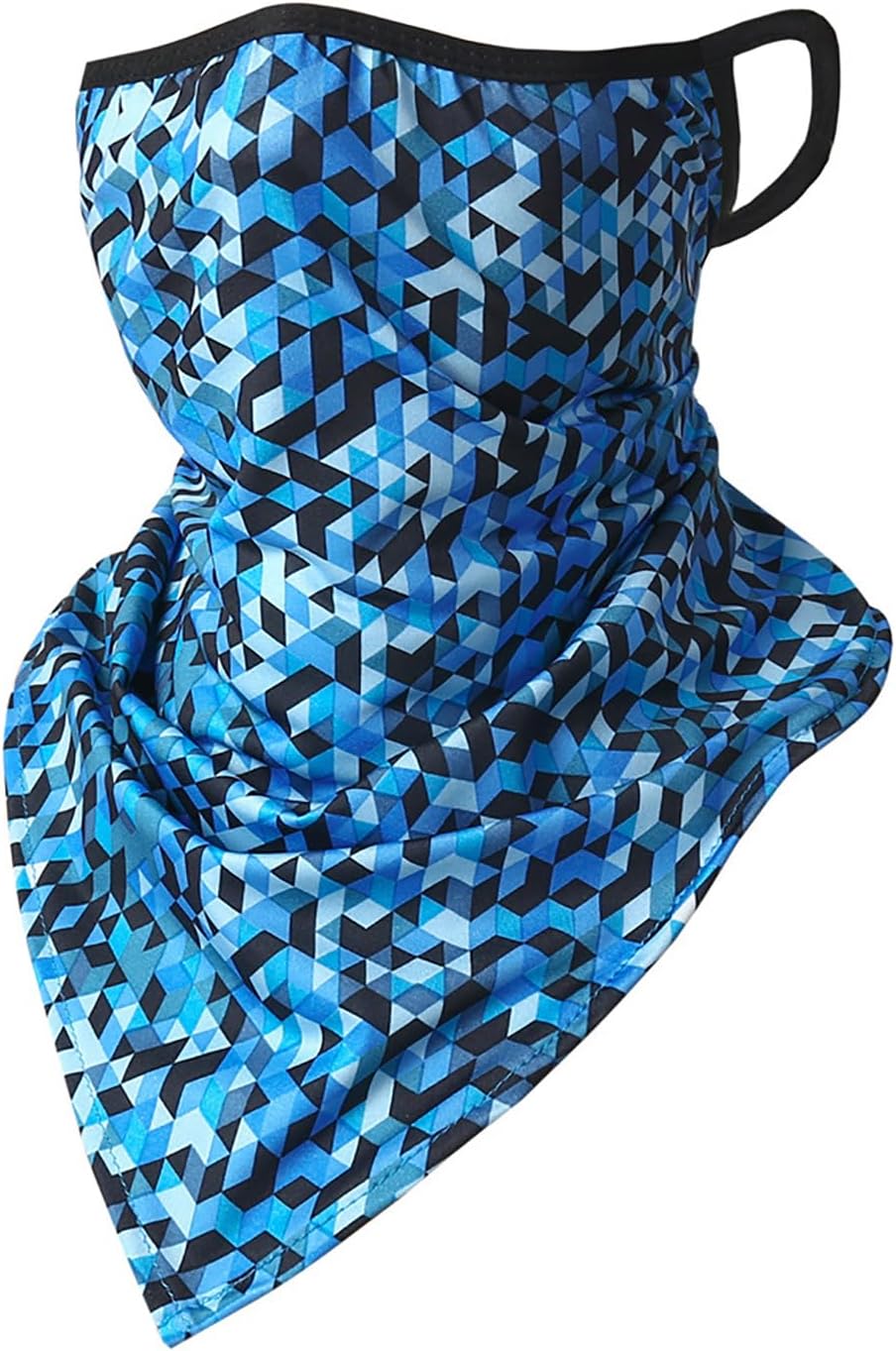 CORIRESHA Neck Gaiter with Ear Loops Balaclavas Dust Sun Protection Bandana Face Mask Cover for Men Women