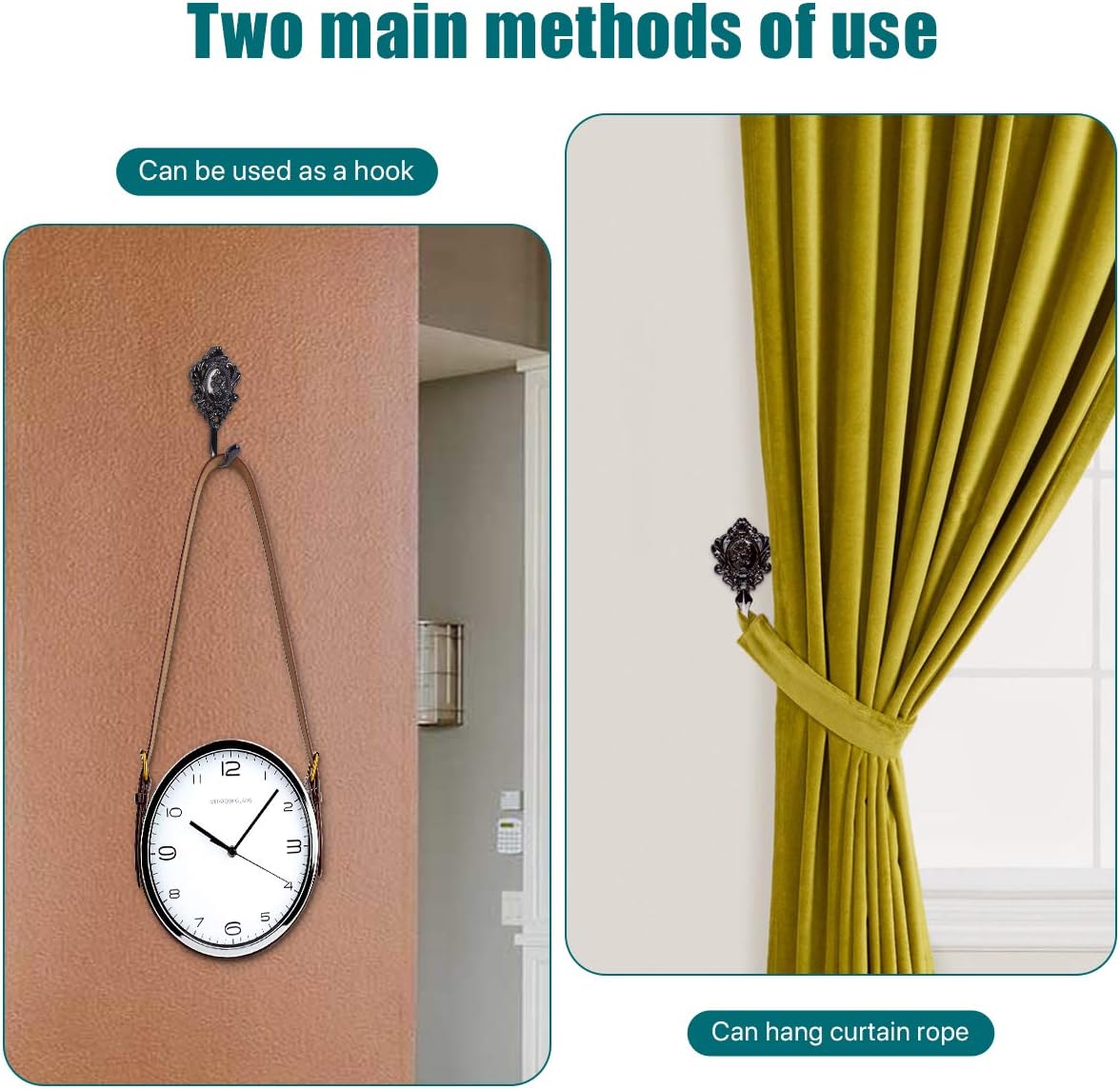 Uong Curtain Tieback Hooks - Image 5