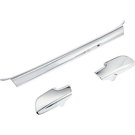 Amazon 台湾製 高品質日野レンジャープロ メッキフロントグリップカバー グリル 車 バイク