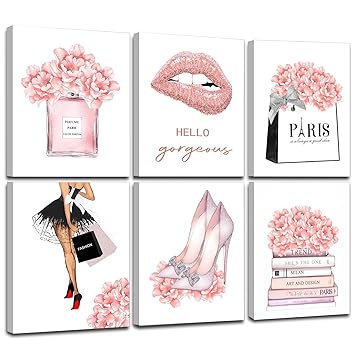 WALTSOM Wall Art (Pink)