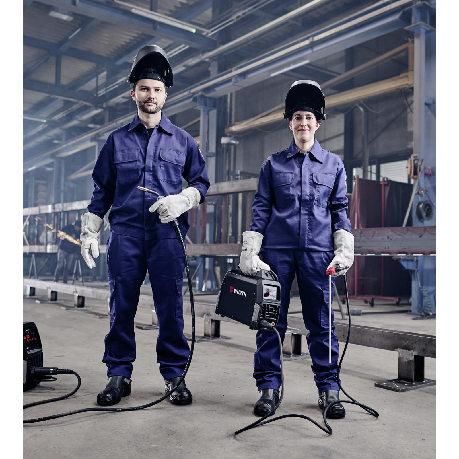 WüRTH MODYF Veste de travail Soudeur Ignifugée EN 11611, EN 11612 marine