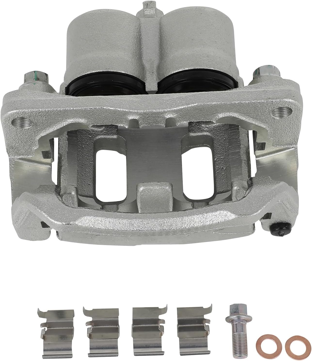 18B5026 Front Left Disc Brake Caliper Assembly w/Bracket Compatible For 2007-2009 For Ford For Edge