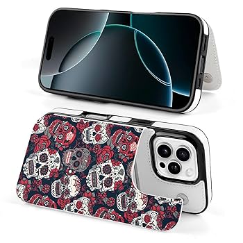 オリジナルケース オーダーメイドケース iPhoneカバー  ドクロ iPhone16対応】ドクロ iPhone15pro/14promaxケース 透かし彫り