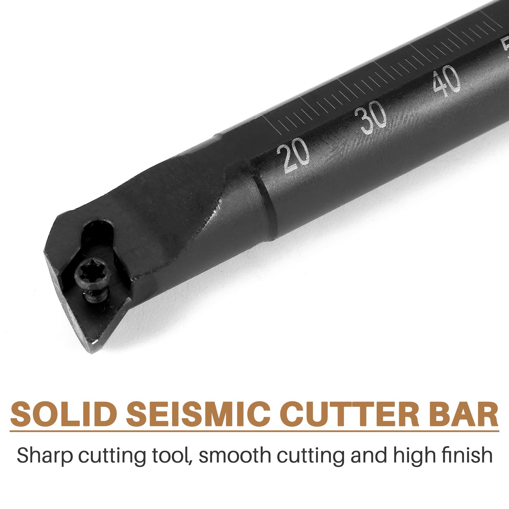 XIAOJUN Dcmt0702 insertos de metal duro S12M-Sducr07 taladro 150 mm para torno CNC herramientas torneado interior