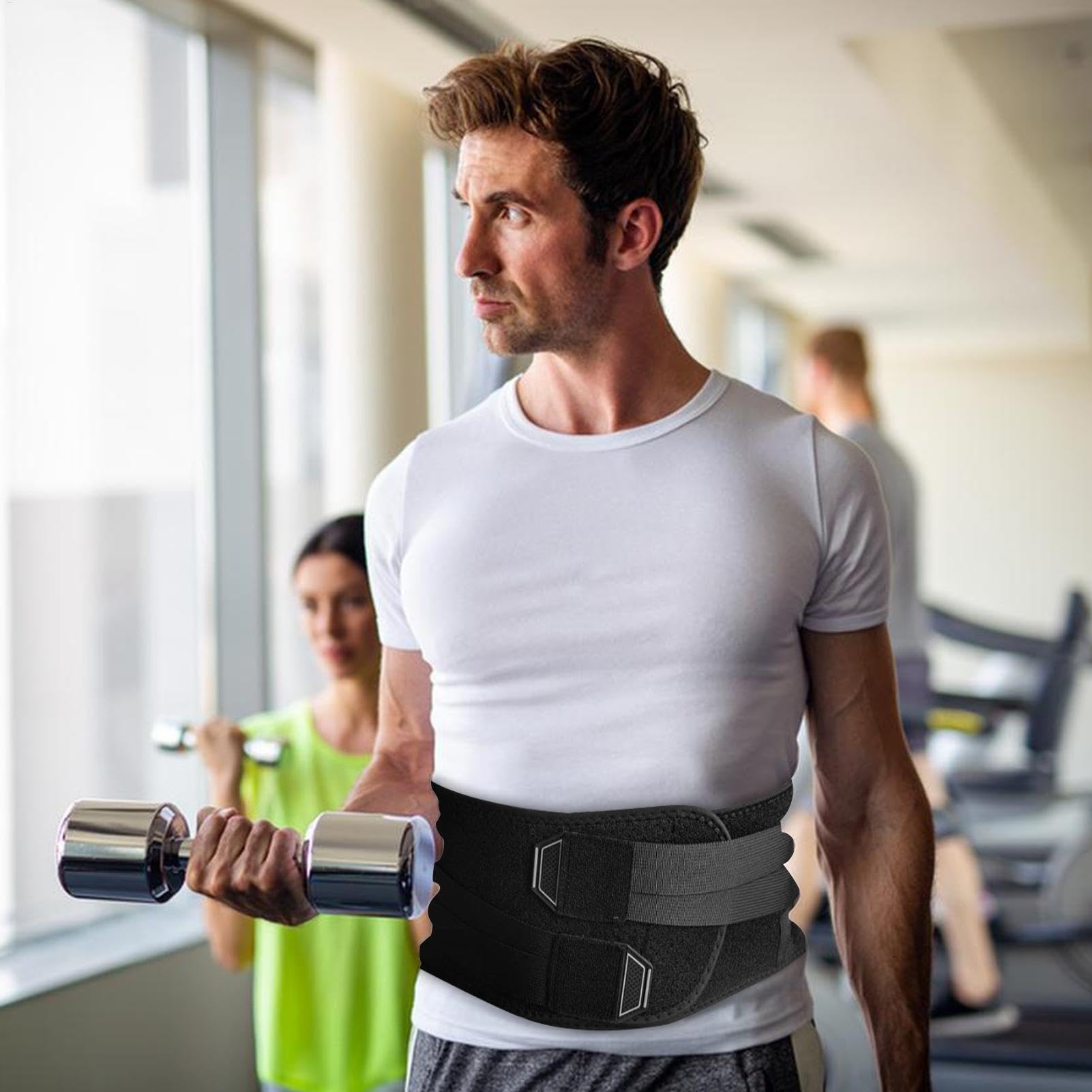 Cintura per allenamento addominale in neoprene, traspirante, confortevole, dimagrante, per allenamento