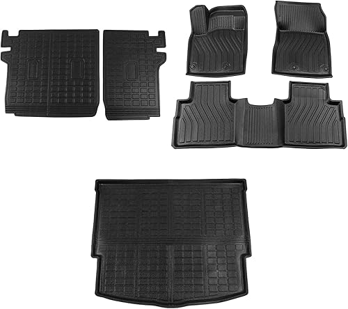 Miniatura 7 de Alfombrillas compatibles con Nissan Rogue 2021-2025, alfombrilla de carga TPE para todo tipo de clima, protector de asiento trasero 2024, accesorios