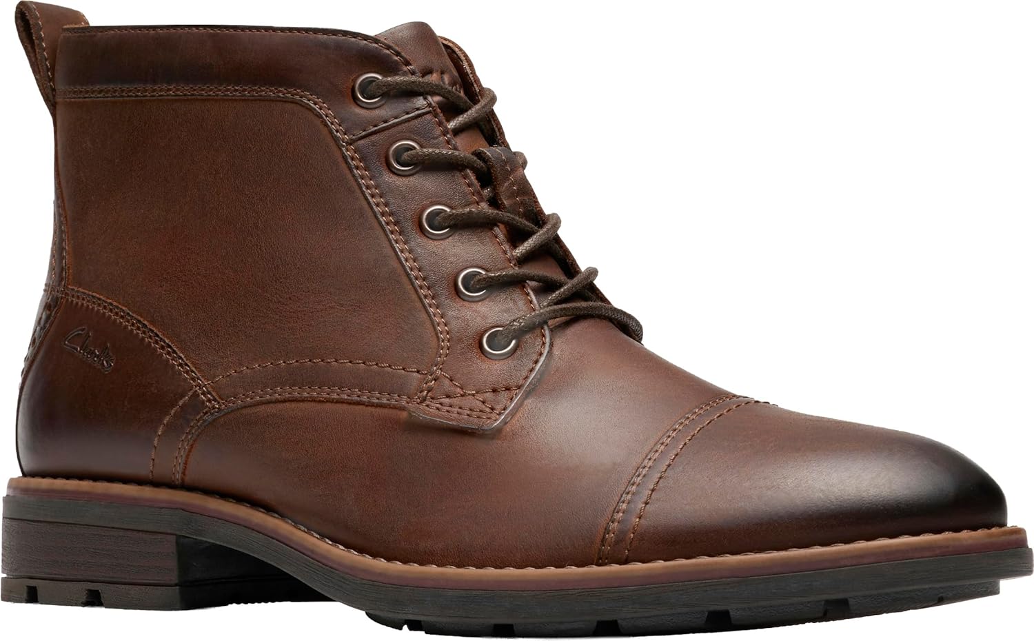 Clarks Mens Emmet Zip - Effortless Comfort