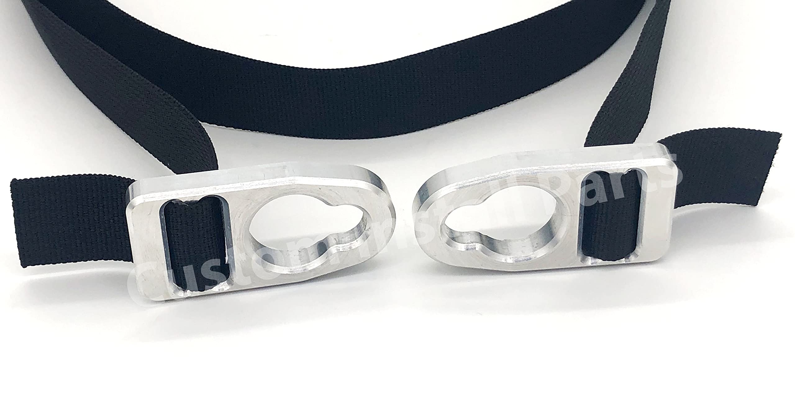 Custom Install Parts Kayak Aluminum Clips & Nylon Seat Strap Replacement Kit Compatible with Lifetime and Emotion Sit on Top Kayaks