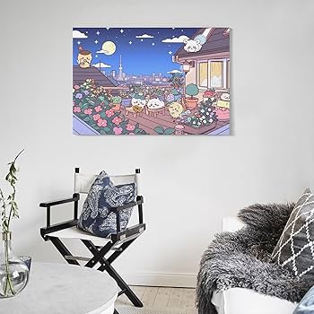 Amazon.co.jp: ちいかわ ポスター アートパネル 装飾画 アート