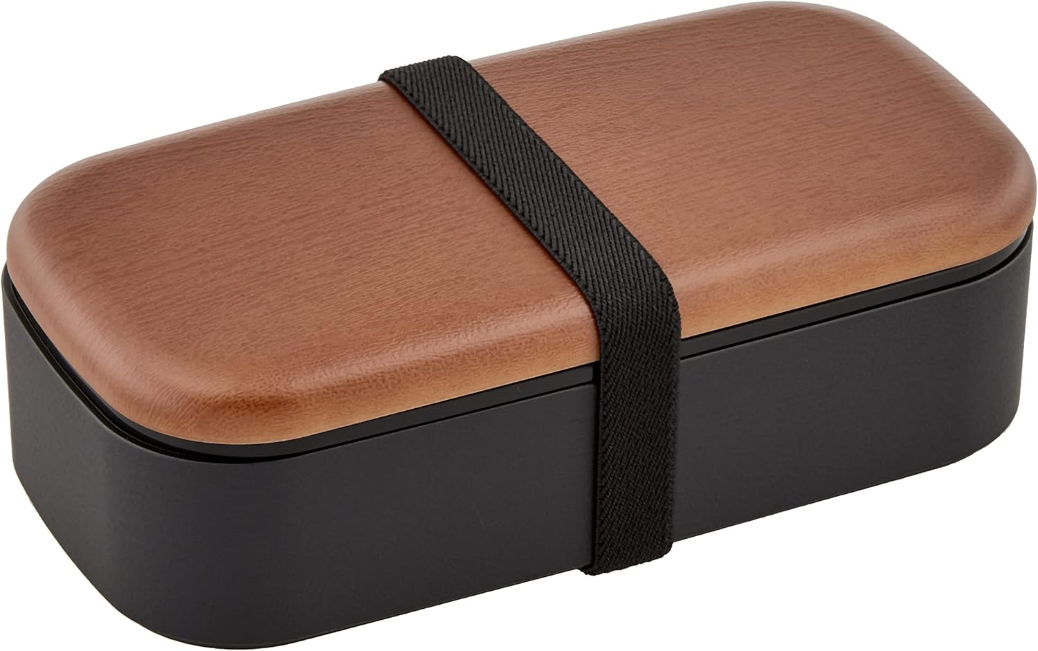 ミタニ 山中漆器(Mitani) Yamanaka Coating M17057-3 Natural Wood Grain Men's Square Bento Box, White and Brown