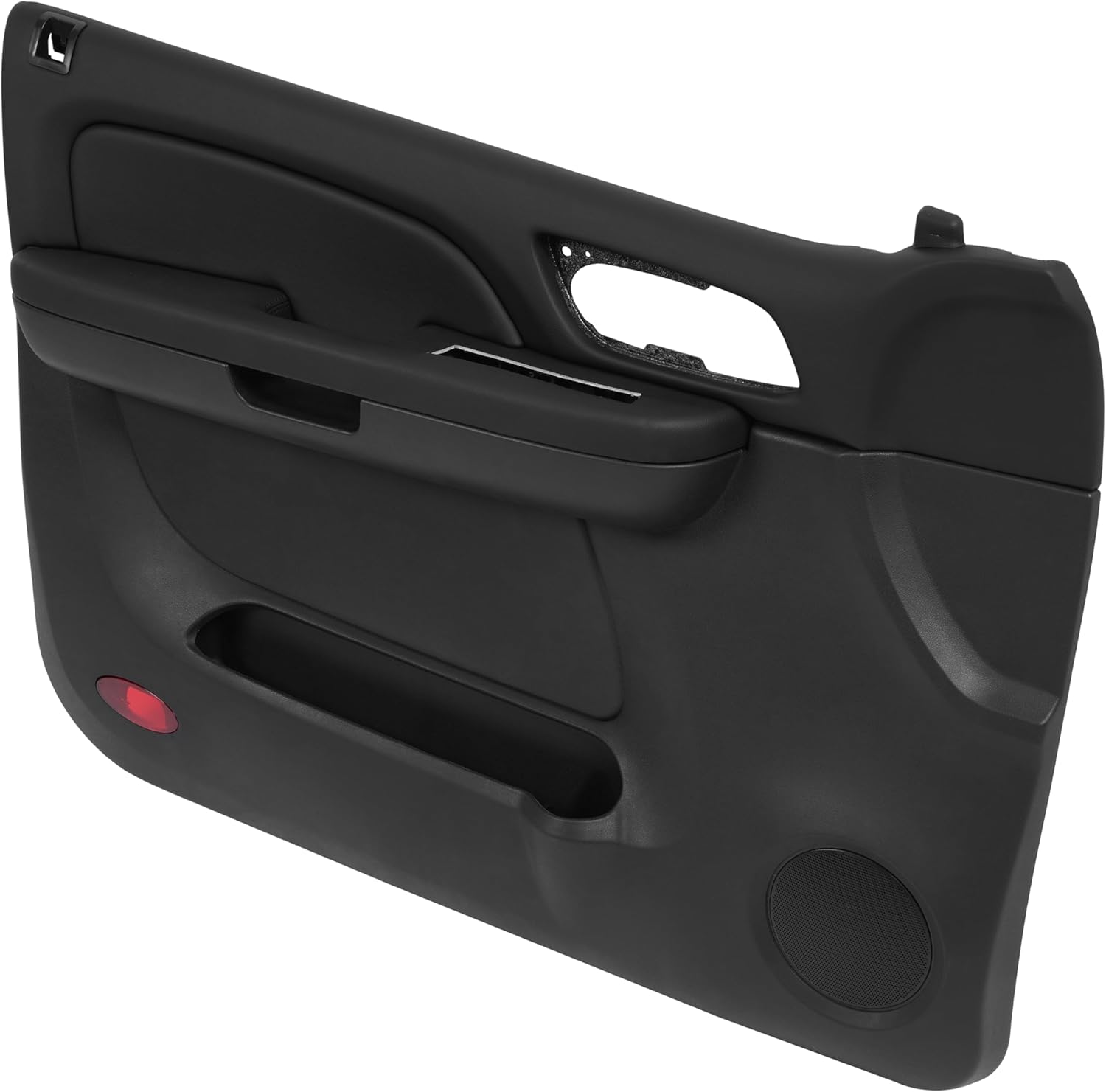 ALMULOO Driver Side Inner Door Panel Compatible with 2007-2009 Chevrolet Tahoe GMC Yukon Silverado Sierra 1500 2500 HD 3500 HD Replace for Left Textured Black
