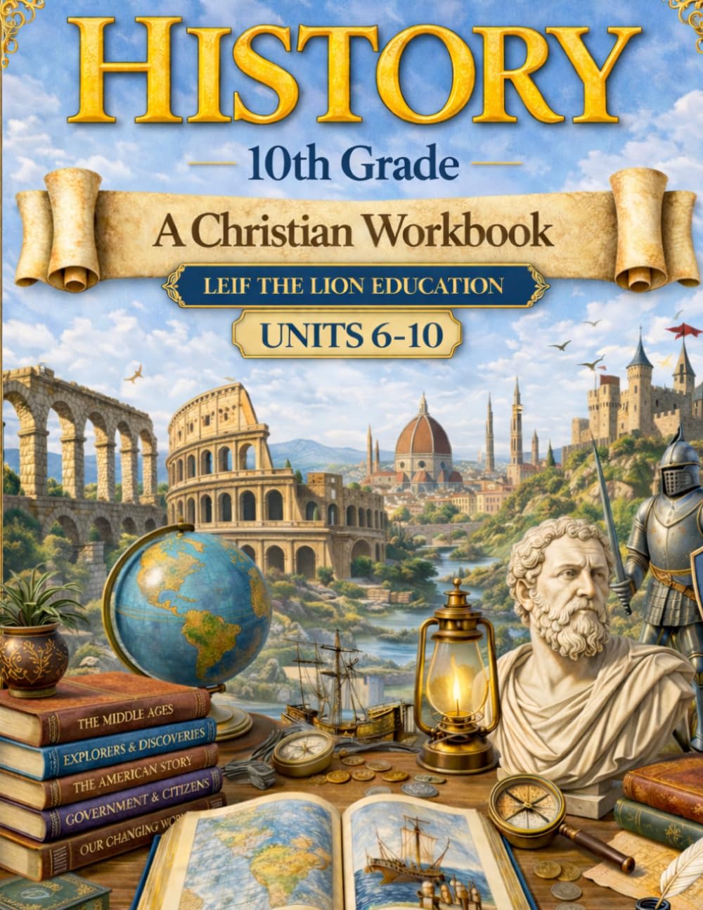 10th Grade History - Semester 2: A Christian Homeschool Workbook (Units 6 - 10)