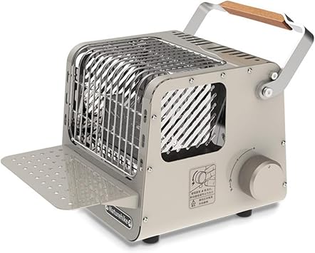 Naturehike 3 in 1 Portable Heater & Stove, 50oz Outdoor Camping Gas Stove, Camping Heaters For Tents, Heater Warming Stove, Adjustable Temperature, Over-Voltage Protection khaki