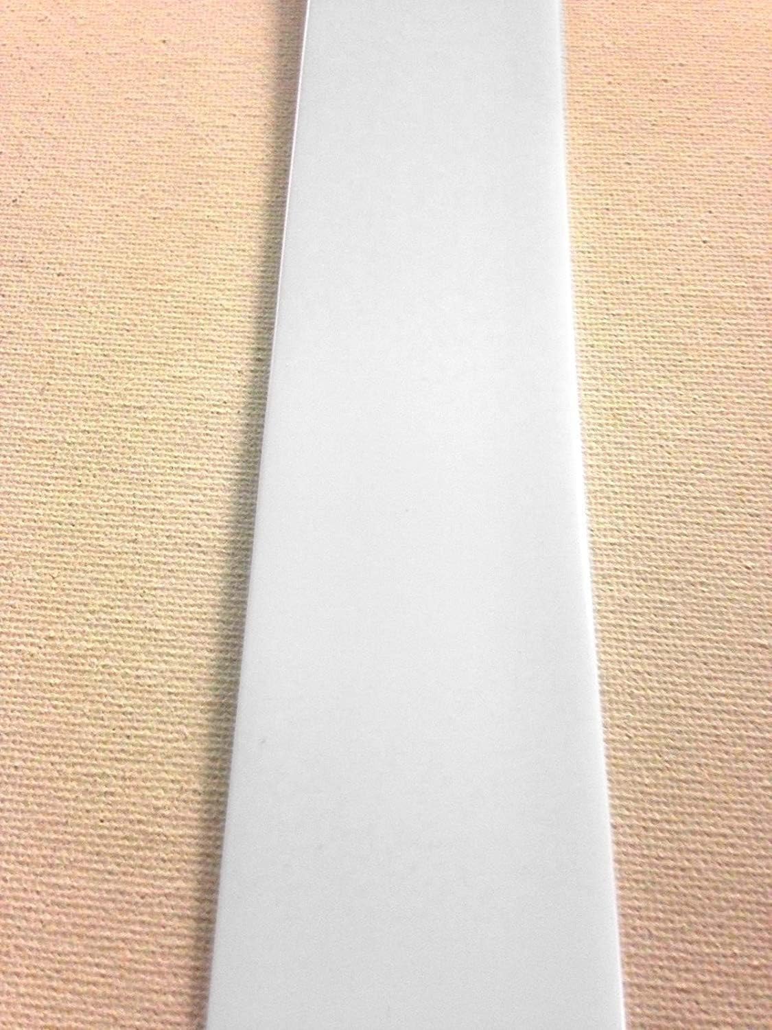 20' ft x2 Inch Wide Vinyl Strapping Replacement Straps Vinyl Straps for Patio Chairs Repair for Outdoor Lawn Furniture Matte Finish (White) + 20 Rivets